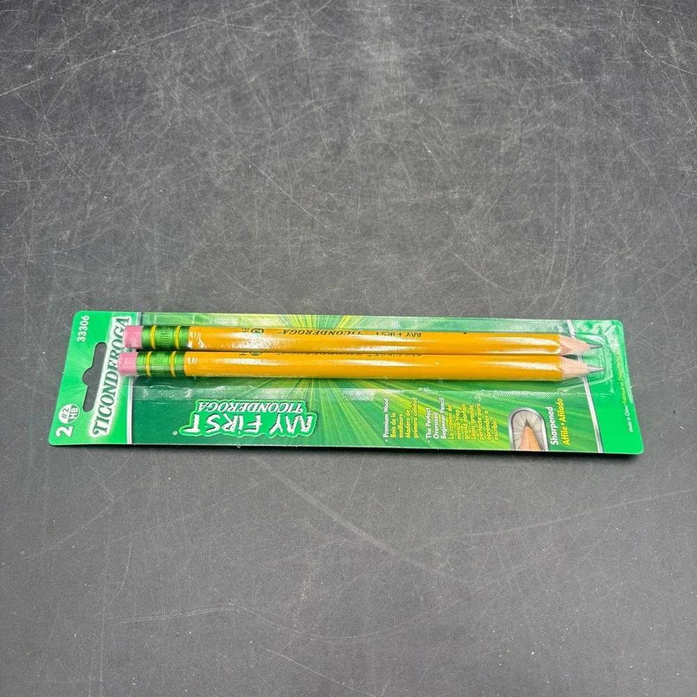 Ticonderoga My First Pencils #2 HB Yellow Bulk 13 Packs 26 Total 33306